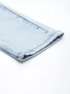 WROGN Men Slim Fit Heavy Fade Stretchable Jeans