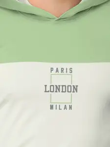 BULLMER Pack Of 2 Men Printed Hooded Cotton Sweatshirt