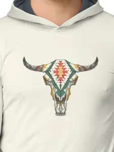 BULLMER Pack Of 2 Men Printed Hooded Cotton Sweatshirt