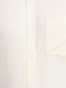 Park Avenue Men Yellow Textured Formal Shirt