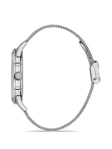 Daniel Klein D-Two Men Blue Dial & Silver Toned Straps Analogue Watch DK.1.13309-6_OR