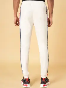 Ajile by Pantaloons Men Off White Solid Jogger