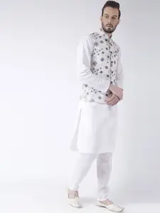Hangup Men Pure Cotton Kurta with Pyjamas