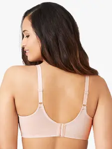 Wacoal Pink Non-Padded Full Coverage Underwired Seamless Rapid-Dry Bra 855303-253