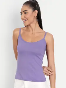 BLAZON Women Solid Pure Super Combed Cotton Non-Padded Camisoles