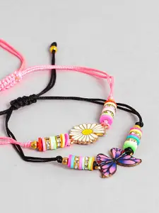 EL REGALO Women Set Of 4 Alloy Wraparound Bracelet