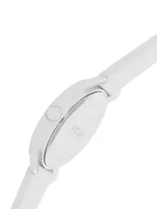 FCUK Men White Dial & White Straps Analogue Watch