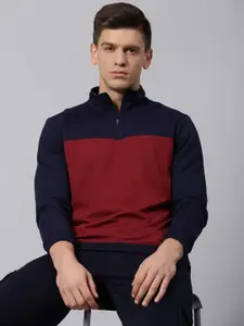 Dennis Lingo Men Colourblocked Sweatshirt