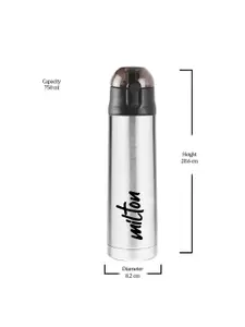 Milton Silver-Toned Crown 900 Thermosteel 24 Hours Hot & Cold Bottle 750 ml