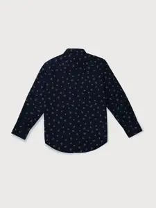 Gini and Jony Boys Floral Printed Cotton Casual Shirt