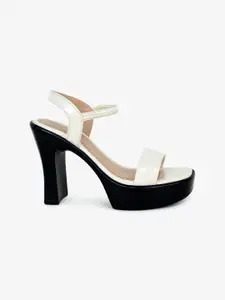 Glitzy Galz Solid Block Heels