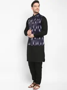 hangup trend Men Linen Kurta with Pyjamas