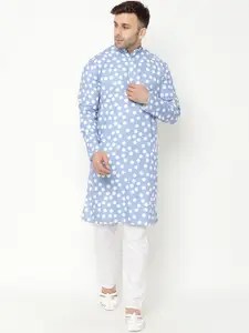 hangup trend Men Printed Kurta with Pyjamas