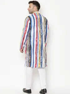 hangup trend Men Striped Kurta with Churidar