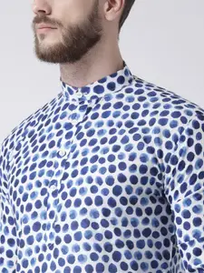 hangup trend Men Printed Pure Cotton Kurta with Pyjamas