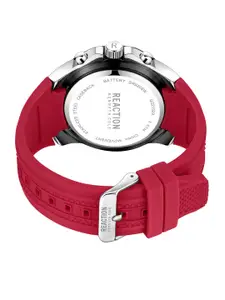 REACTION KENNETH COLE Men Textured Strap Analogue Watch KRWGQ2192905