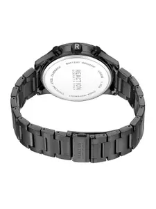 REACTION KENNETH COLE Men Stainless Steel Bracelet Style Strap Analogue Watch KRWGI9006802