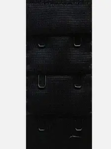 FIMS Women Pack of 2 Black Stretchable Bra Extenders