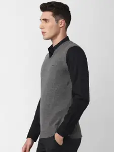 Van Heusen Men Grey Pullover