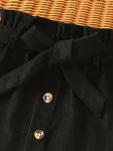 INCLUD Girls Corduroy A-Line Mini Skirts