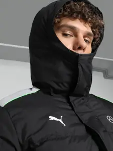 PUMA Motorsport Men Puffer Jacket with Patchwork