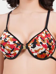 Amour Secret Abstract Bra Full Coverage Underwired Lightly Padded