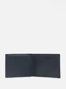 Louis Philippe Men Leather Two Fold Wallet