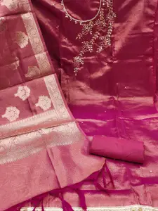 KIMISHA Embellished Unstitched Dress Material