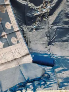 KIMISHA Embellished Unstitched Dress Material