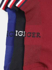 Tommy Hilfiger Men Pack Of 3 Ankle-length Socks