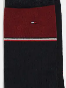 Tommy Hilfiger Men Pack Of 2 Printed Above-Ankle Length Socks