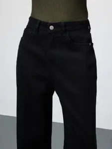 BAESD Women Bootcut Mid-Rise Cotton Stretchable Jeans