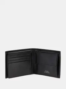 GUESS Men Leather Two Fold Wallet