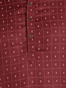 Anouk Men Thread Work Kurta