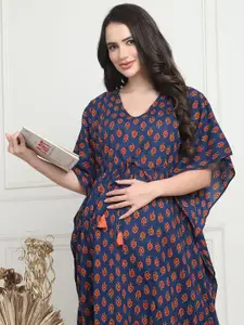 Secret Wish Printed Maxi Nightdress