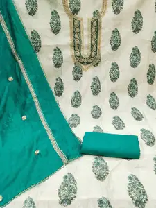 Peachmode Printed Pure Cotton Unstitched Dress Material