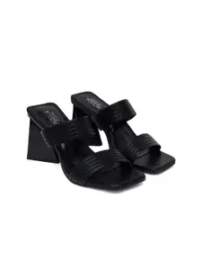 SHUZ TOUCH Women Synthetic Block Heel Sandals