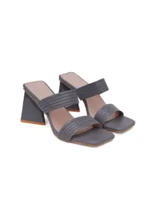 SHUZ TOUCH Women Synthetic Block Heel Sandals