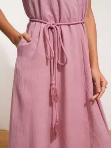 Tokyo Talkies Women Fit and Flare Midi Dress