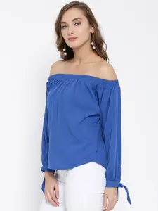 Sera Women Solid Off-Shoulder Top