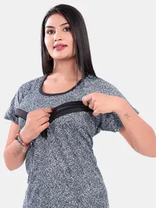 Be You Printed Maxi Nightdress