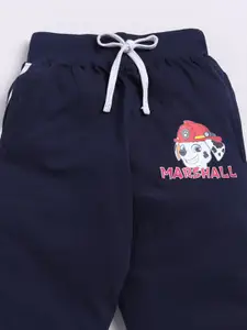 YK X Minute Mirth Boys Graphic Printed Pure Cotton Joggers