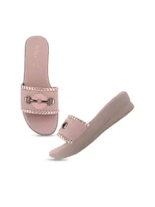 DressBerry Women Slip-On Synthetic Open Toe Flats