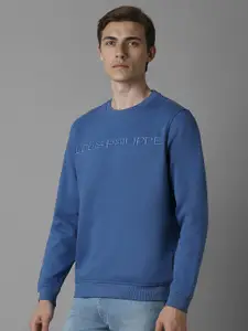 Louis Philippe Men Printed Sweatshirt