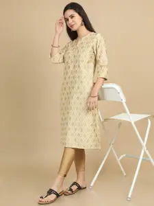 Marcia Women Ethnic Motifs Printed Gotta Patti Kurta