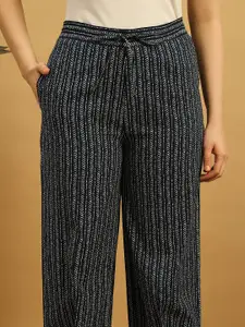 MBeautiful Printed Straight-Leg Lounge Pants