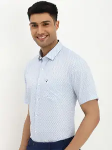 Allen Solly Men Slim Fit Opaque Printed Formal Shirt