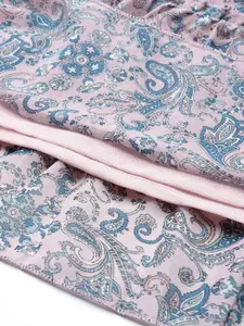 BAESD Floral Print Georgette Blouson Dress