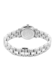 Versace Men Brass Printed Dial & Stainless Steel Bracelet Style Straps Analogue Watch VE8CA0124