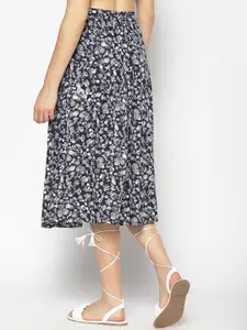 Sera Printed Flared Midi Skirts